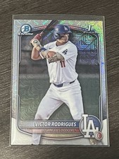 2025 Bowman Chrome Prospect Victor Rodrigues Mojo Refractor BCP-45