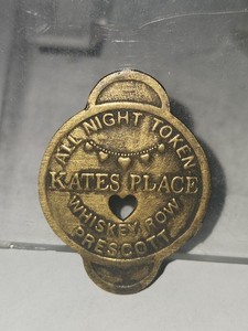 Token Kates Place All Night Token Whiskey Row Prescott