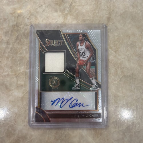 2019-20 Panini Select M.L. Carr Auto Game Used Memorabilia #/199