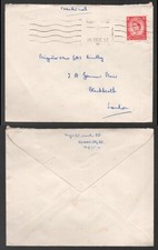1952 FPO 1 Field Post Office Machine Cancel Cover