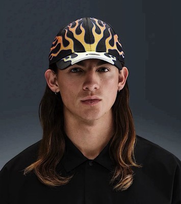 NIKE Flame Cap フレイムキャップ　M/L ファイヤー Nike Flame Cap Hat Black OG AirMax TN Size M/L | eBay