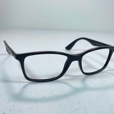 Ray Ban RB 7047 Eyeglasses 5196 54-17-140 Black Plastic Full Rim Frame WW63