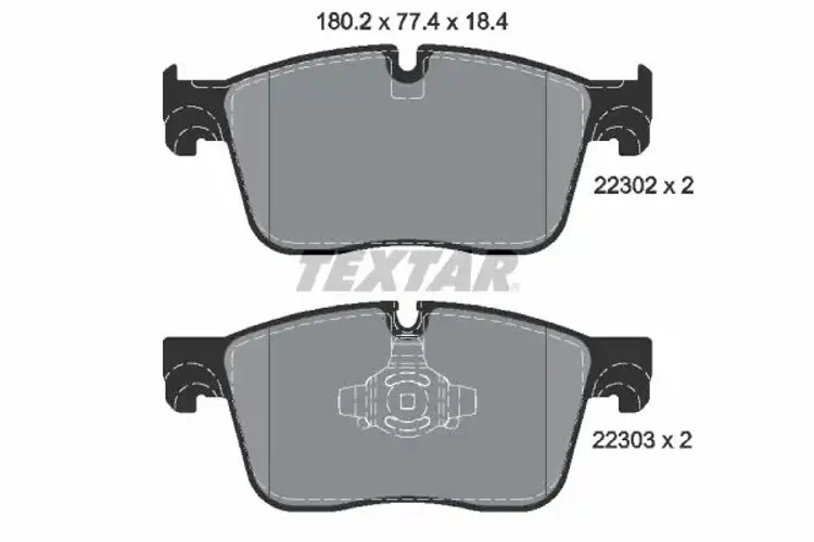 Textar 2230201 Brake Pad Set - Image 4