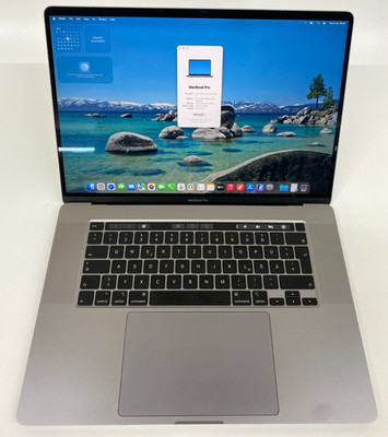 Apple MacBook Pro A2141 16'' i7 9. Gen 16GB RAM 500GB NVMe Grade C DEU