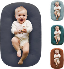 Baby Lounger for Newborn,Baby Play Mat Soft Cotton Breathable for Playtime  Awa