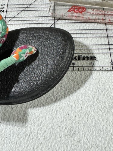 Sanuk Yoga Sling Freizeit Flip Flop Sandale Yogamatte Schuhe Blumen Damen 10 - Bild 6 von 9