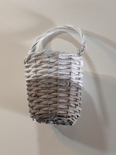Porta Piante Vimini - Shabby Chic Blanc Mariclo’ - Nuovo - Spedizione Gratis