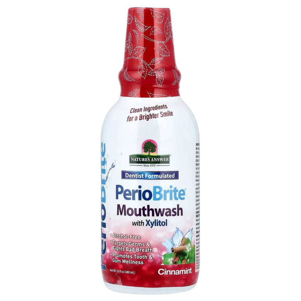 PerioBrite®, Mouthwash with Xylitol, Cinnamint, 16 fl oz (480 ml)