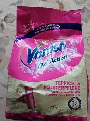Vanish Oxi Action Polster- Und Teppichreiniger Pulver   1 X 820 G - Großflächen