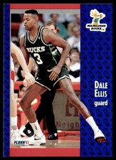 1991-92 Fleer Dale Ellis Milwaukee Bucks #114