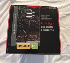 Portfolio Plug-In LED Path Light - Textured Bronze Finish - 2851297 (NEW)