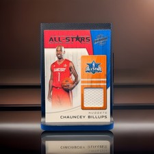 Chauncey Billups 2010-11 Panini Season Update All-Stars Quad Patch Relic Nuggets