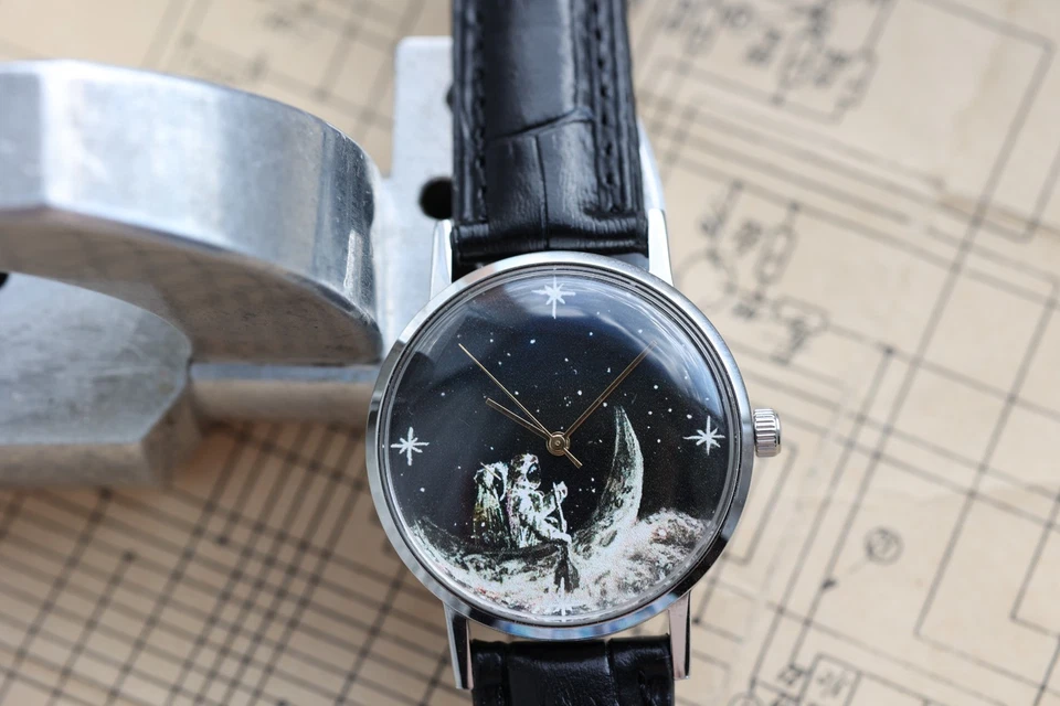 Reloj Espacios, Reloj Vintage Luch 2209 Slim, Reloj URSS. Foto 3 de 4