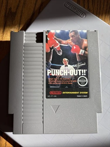 Mike Tyson's Punch-Out (Nintendo NES) 1987 pre-owned