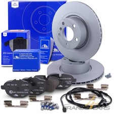 ATE BREMSSCHEIBEN +CERAMIC BREMSBELÄGE +WARNKONTAKT HINTEN FÜR BMW X3 F25 X4 F26