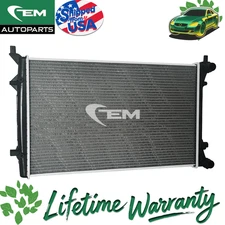 For 2005-2014 VW Jetta Golf Rabbit AT MT Radiator Factory Style Aluminum OE2995