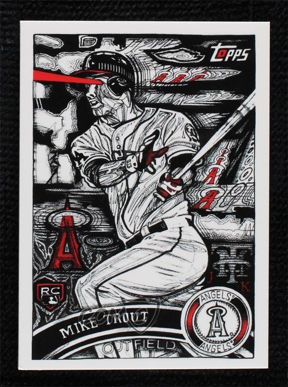 2020 Topps Project 2020 2011 Topps Update /20961 Mike Trout JK5 #121 00l8