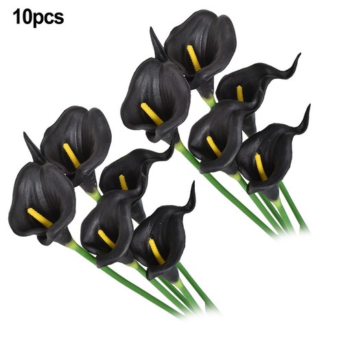 Atemberaubendes Calla Lilie Gesteck Hochzeit erhältlich in schwarz weiß und li - Bild 8 von 18
