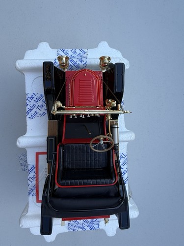 Franklin Mint 1911 Stanley Steamer 62 Runabout 1:16 Scale Diecast Car B11SD30 - Picture 7 of 13