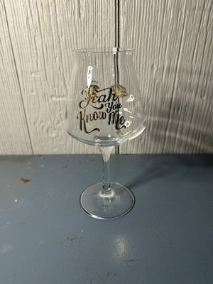 Magnify Brewing + Horus Aged Ales Teku Beer Glass  Yeah You Know Me 