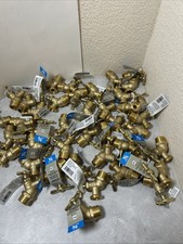 Lot Of 42 Everbilt 34 Brass No-kink Hose Bibb Valves Mip X Mht Vhn-std-f4eb Ne Lot Of 42 Everbilt 34 Brass No-kink Hose Bibb Valves Mip X Mht Vhn-std-f4eb Ne