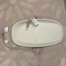 Skip Hop Baby Changing Pad – Wipe-Clean, Cushioned Foam, Contoured, Oat Color