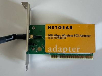 Netgear Retro 108Mbps WLAN PCI-Adapter WG311T