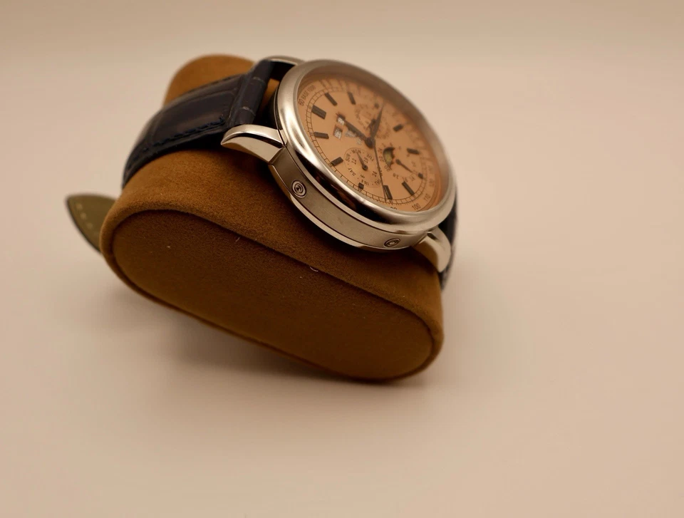 Custom American Made Automatic Watch Day Date Month Year Moon Phase - Image 3 of 4