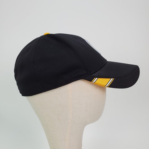 Pittsburgh Steelers NFL Reebok Flexfit Black Gold Hat Cap - Picture 3 of 9