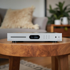 Audiolab 6000CDT CD Transport With Wireless Remote Control - Silver