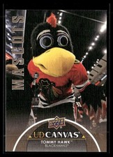 2021-22 Upper Deck UD Canvas Mascots Tommy Hawk Chicago Blackhawks #C397