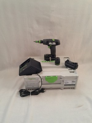 FESTOOL Akku-Bohrschrauber TXS Li 10,8 V 2x Akku 10,8V/2,6Ah + Ladest. gebraucht