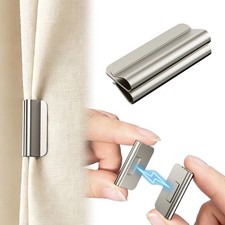Strong Magnetic Curtain Clips 1-10 Pcs Prevent Light Leaking Keep Curtain Closed