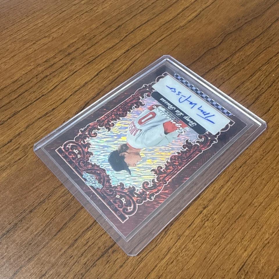 Tony La RUSSA 2025 Leaf Signature Series #BA-TLR Autógrafo Automático #1/1 Foto 4 de 4