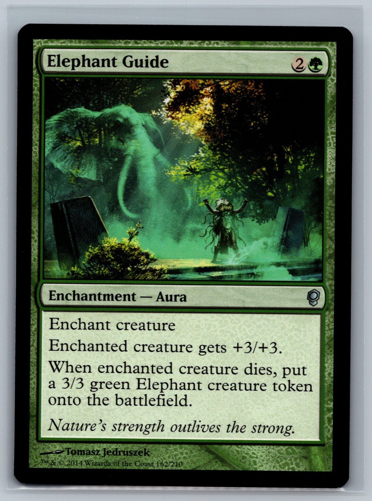 Magic The Gathering Conspiracy Elephant Guide #162/210 MTG TCG CCG