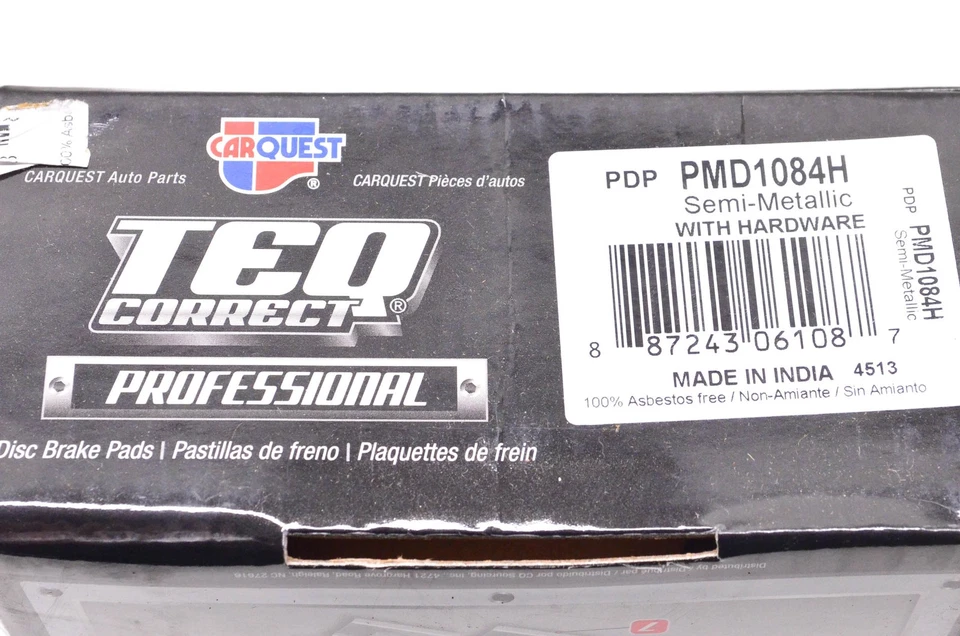 Kit de pastillas de freno de disco semimetálicas Carquest PMD1084H NUEVO EN STOCK Foto 3 de 3