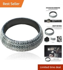 Graphite Construction 60mm Exhaust Gasket for RV SUVs & Trucks - Noise Reduction