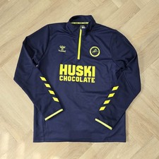 Millwall Football Shirt Mens Extra Large Training Top 1/4 Zip Long Sleeve Drill