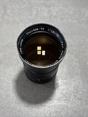 Fuji Fujinon-TV  1:1.8/75  C-Mount Cine Lens