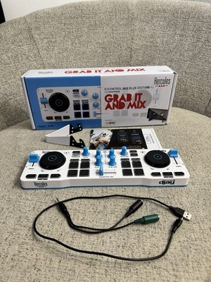 Hercules DJ Control Mix Blue Edition Grab It And Mix DJ Controller