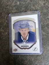 2015-16 Upper Deck Series 2 UD Portrait Rookie Slater Koekkoek Card# P-91