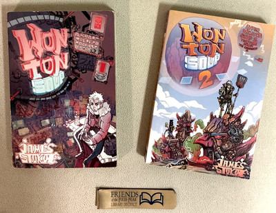 WONTON SOUP Vol 1, 2 Manga James Stokoe  Action Fantasy Oni Press Rated OT
