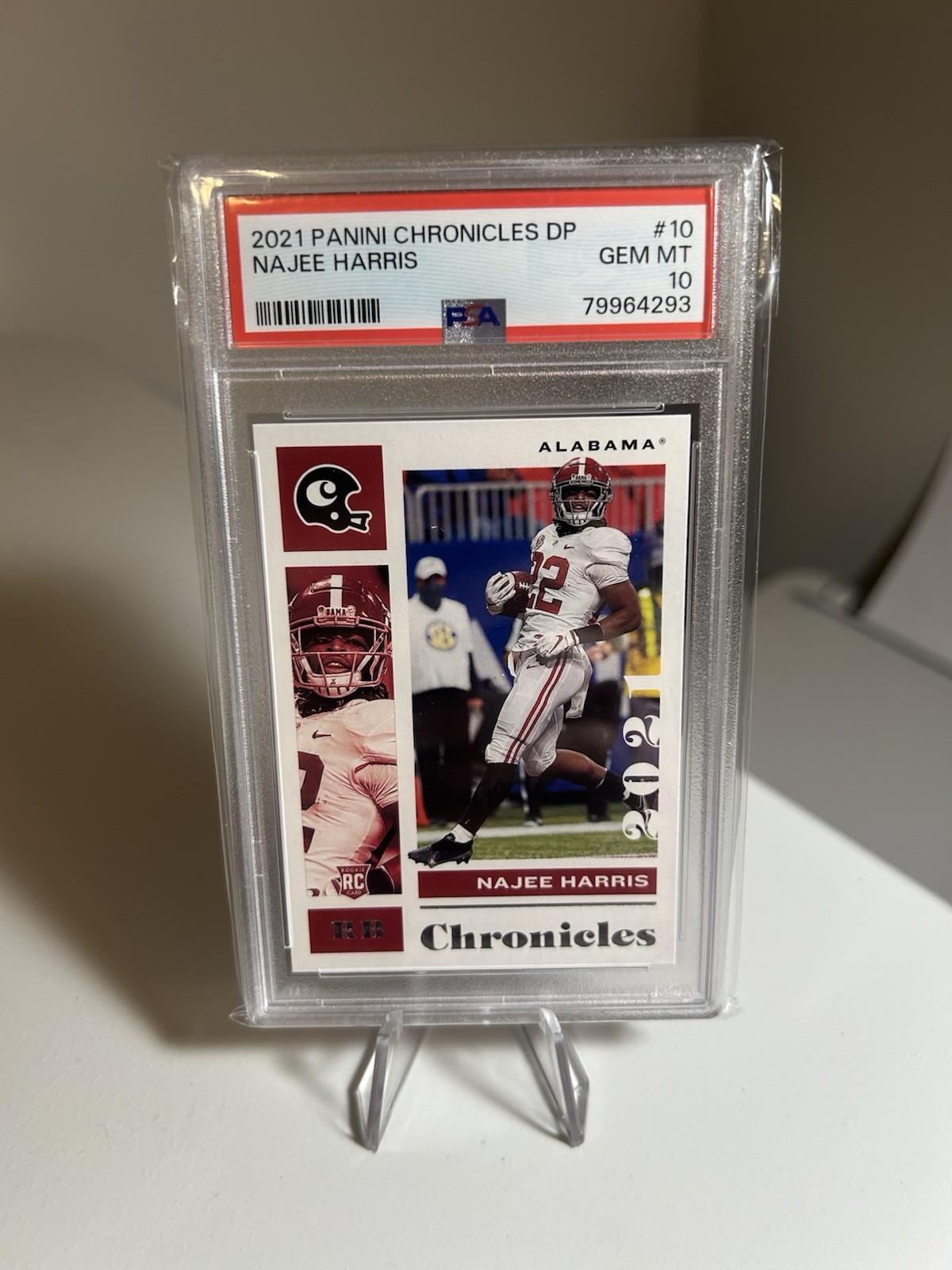 Najee Harris Panini Chronicles Draft Picks #10 Base