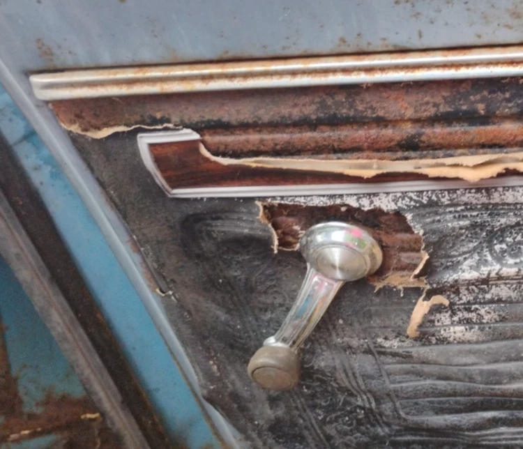 Manivela ventana camioneta Chevy GMC 67-72 Foto 3 de 4
