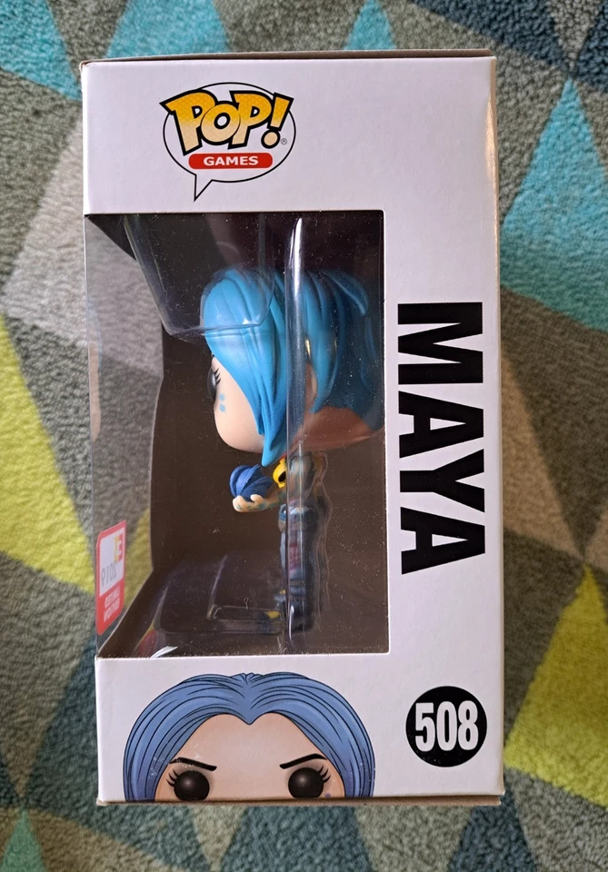 Maya Pop 508  - Borderlands Funko Pop! 2019 Vaulted E3 Limited Editi + Protector - image 4 of 4