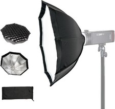 Godox Ad-s7 Multi-functional 45cm Umbrella Softbox Soft Box For WITSTRO Flash.