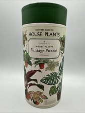 Cavallini  Co. 1000-Piece Jigsaw Vintage Puzzle House Plants