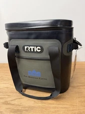 RTIC 20 Can Soft Pack Cooler Black New Leakproof Insulated Bag with Strap & Tags