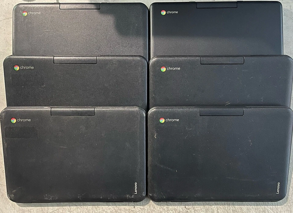 Lot of 6 Lenovo N22/N23 Chromebooks-Parts/Repair *see description* AS IS - Image 2 of 4