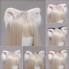 Women Hair Headband Party Costume Sweet Cat Ears Halloween Cat Fox Ear Headbands